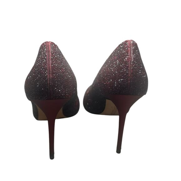 VINCE CAMUTO Imagine Shimmer Sparkle Classic Pump Heels Size 8 Holiday Event - Picture 5 of 11